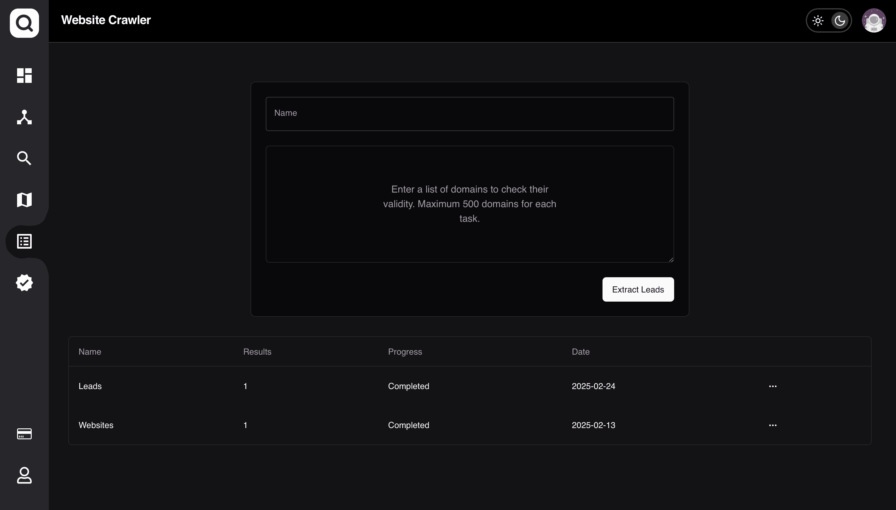 Website Crawler